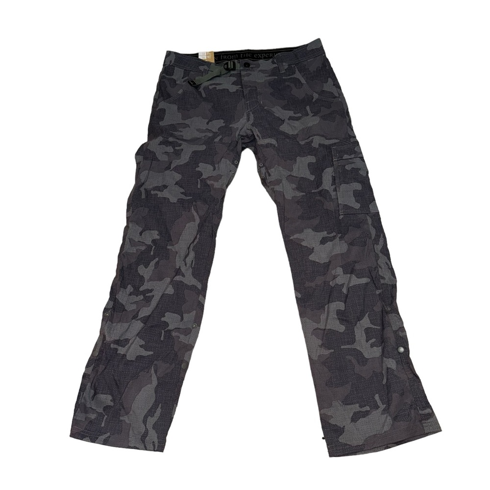 New prana zion straight stretch pants 33x30 Camo